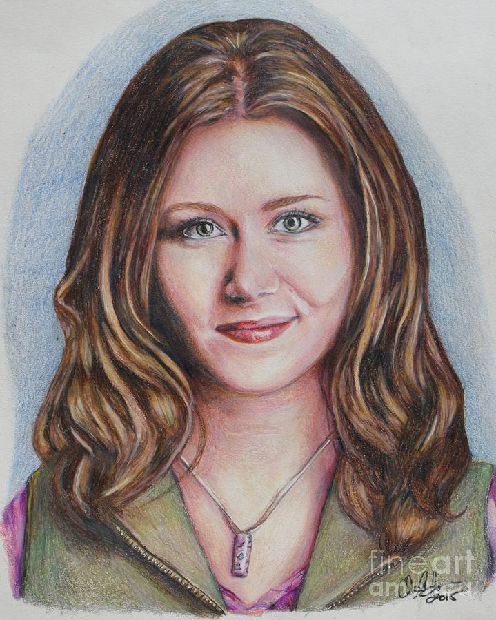 Kaylee Jewel Staite Drawing By Christine Jepsen