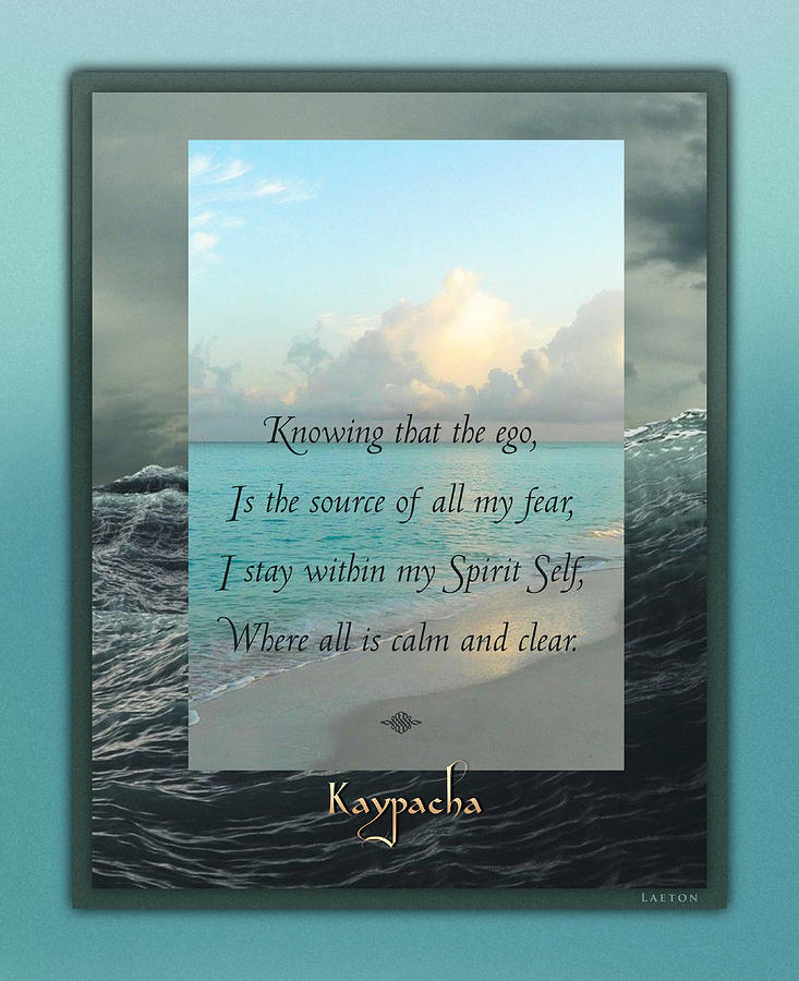 Kaypachas mantra 3.10.2015 Mixed Media by Richard Laeton