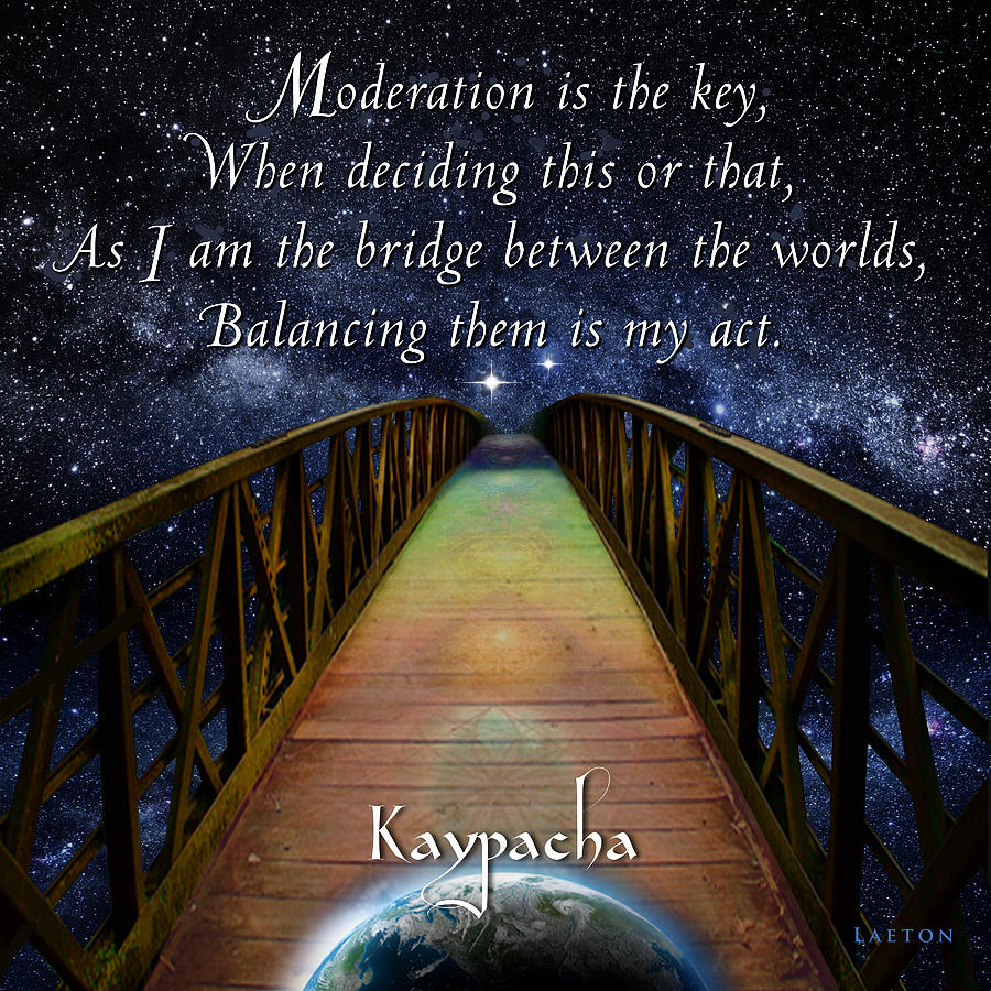 Kaypachas mantra 3.16.2016 Mixed Media by Richard Laeton