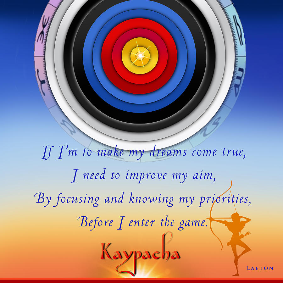 Kaypachas mantra 9.22.2015 Mixed Media by Richard Laeton