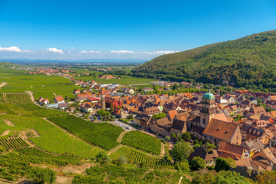 Kaysersberg -  along the Alsatian Wine Route Photograph by W Chris Fooshee