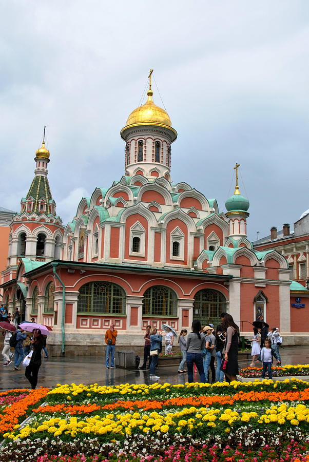  Kazan Cathedral on Red Square Photograph by Jacqueline M Lewis