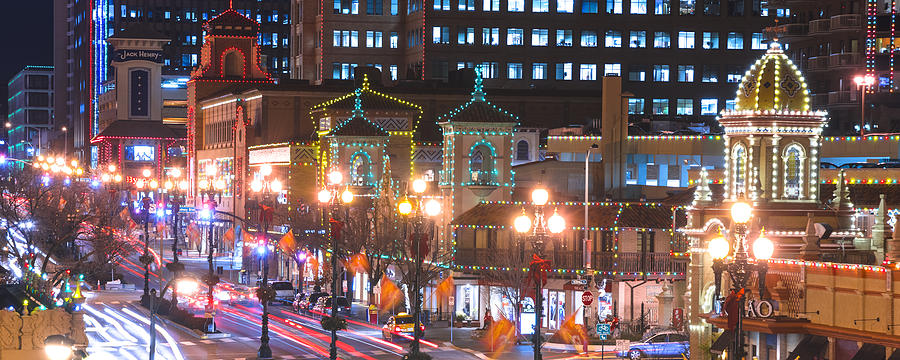 KC Plaza Lights Photograph by Ryan Heffron