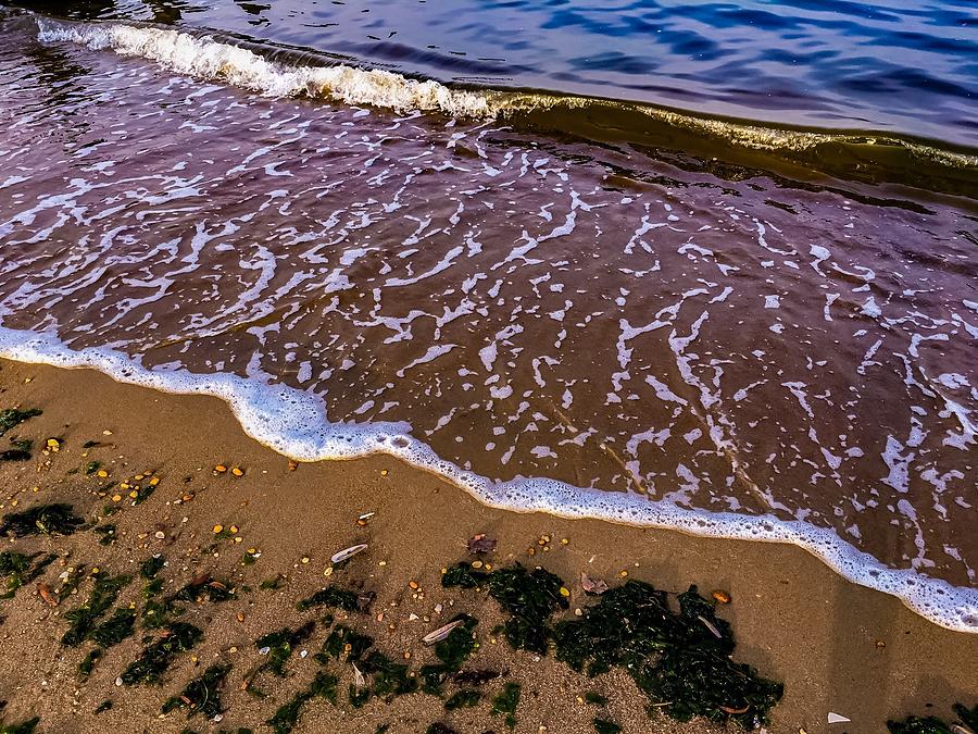 Keansburg Beach In Winter 6 Photograph by Michael Melillo - Pixels