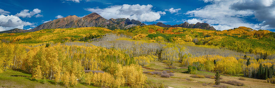 Kebler Pass Autumn Season Panorama Photograph by James BO Insogna ...