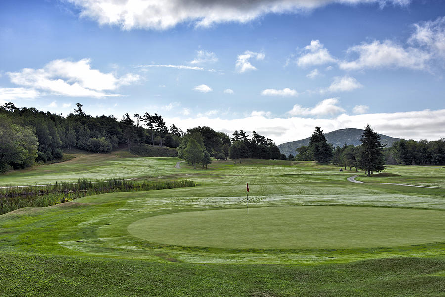 Kebo Valley Golf Club in Bar Harbor - Maine Photograph by Brendan Reals