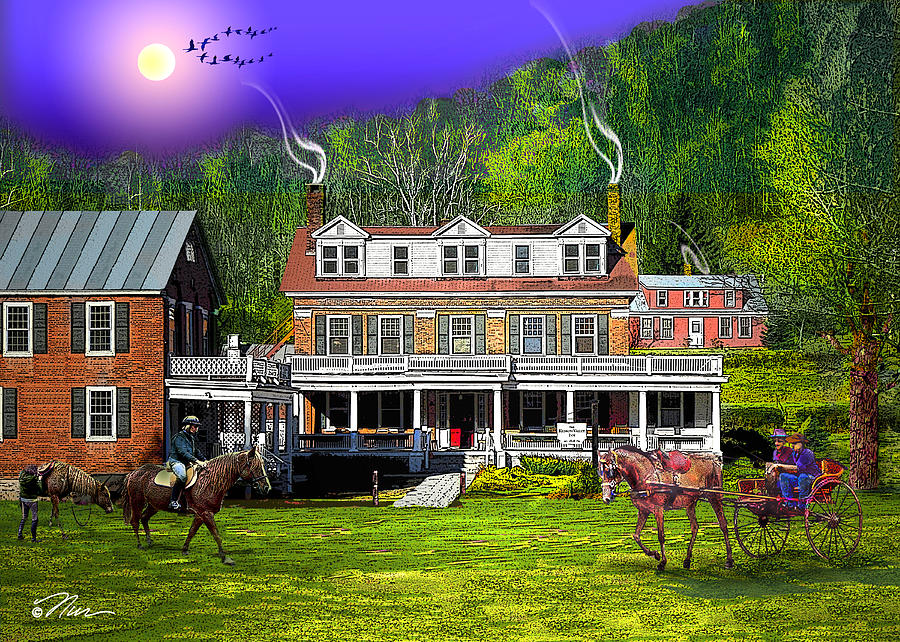 Kedron Valley Inn Photograph by Nancy Griswold