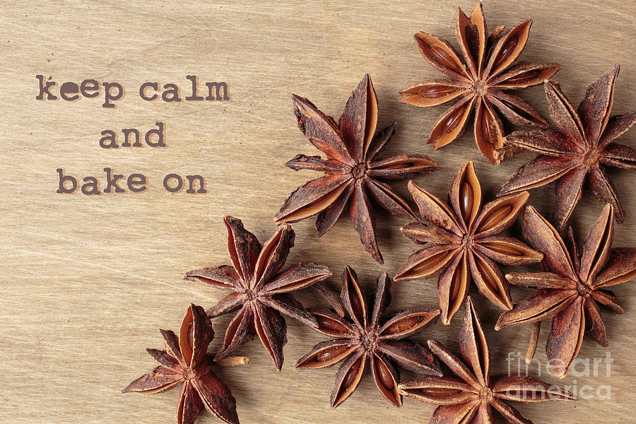Keep Calm and Bake On Photograph by Edward Fielding