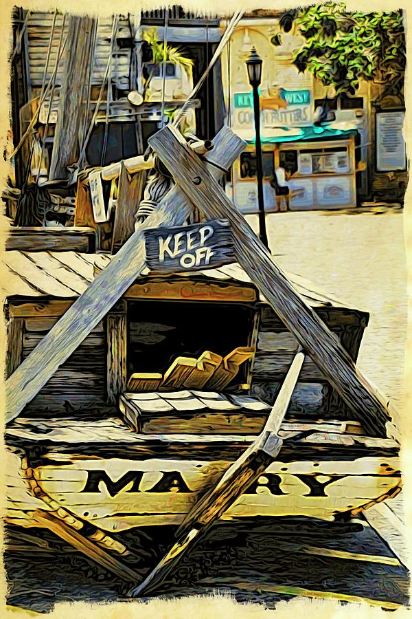 Keep Off Mary Photograph by Alice Gipson