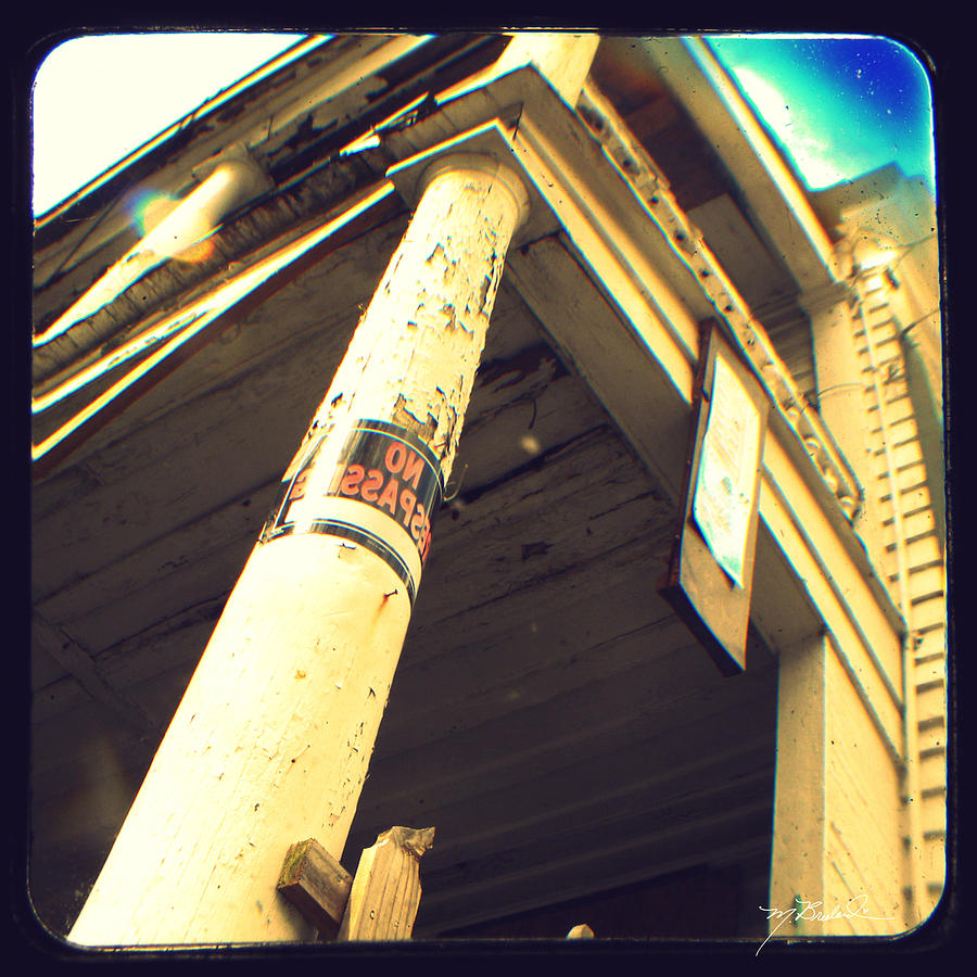 Ttv Photograph - Keep Out 1 by Melissa Lutes