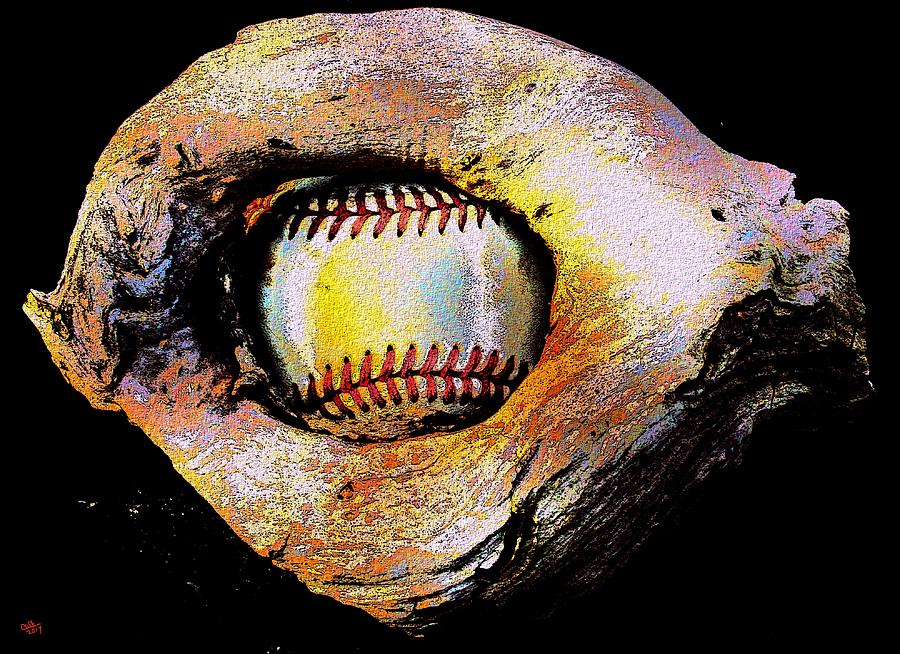 Keep Your Eye on the Ball Digital Art by Cliff Wilson