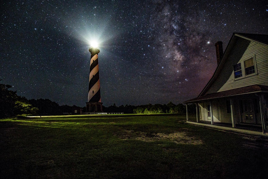 Sky Photograph - Keeper of the Light by Pete Federico Sky Photograph - Keeper of the Light by Pete Federico
