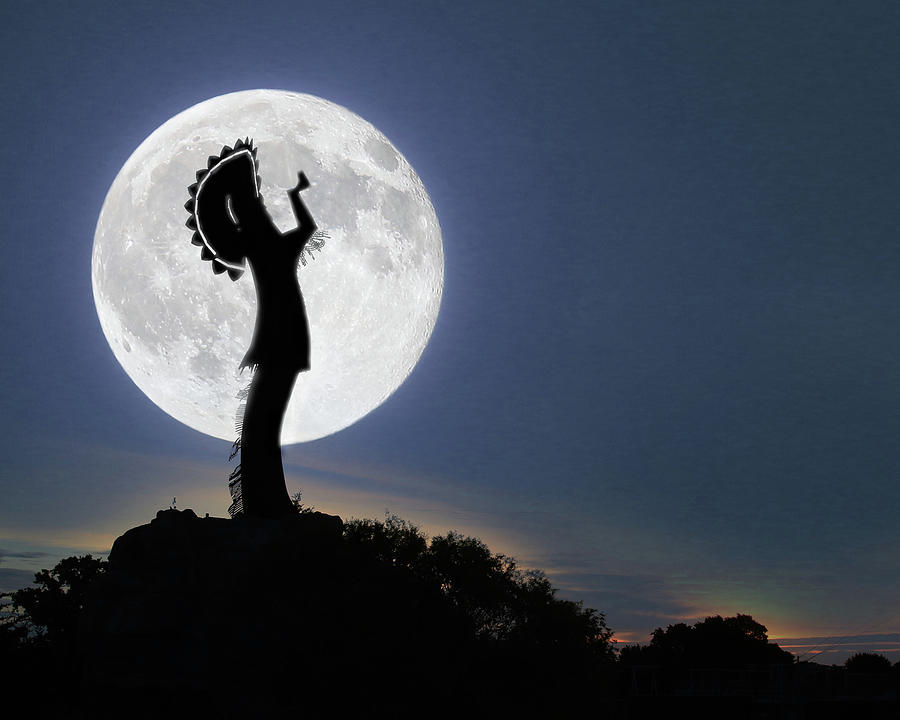 Keeper of the Moon Photograph by Christopher McKenzie