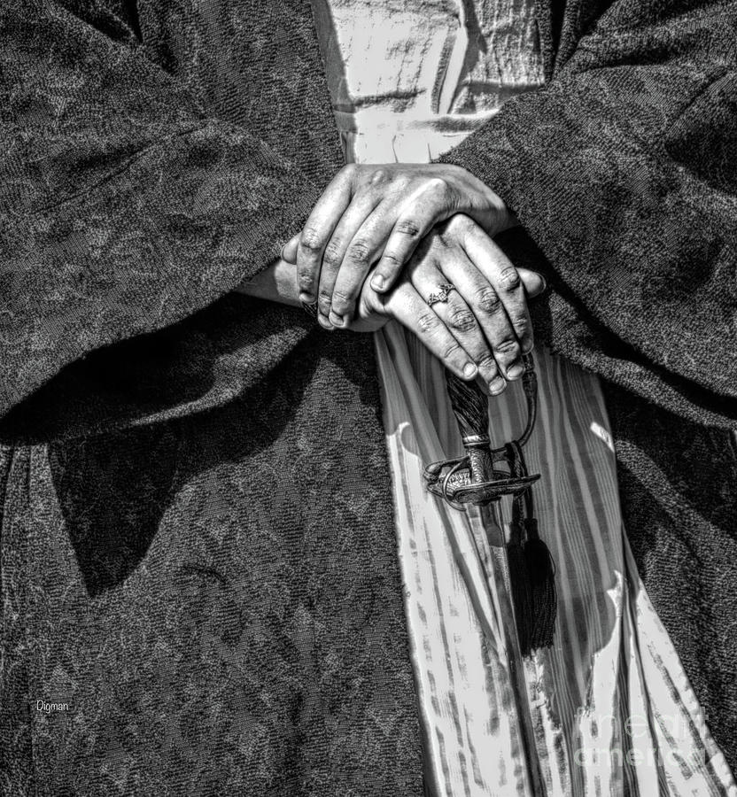 Sword Photograph - Keeper Of The Sword by Steven Digman Sword Photograph - Keeper Of The Sword by Steven Digman