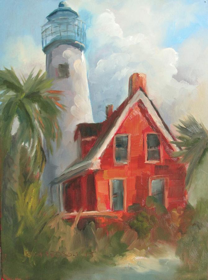 Keepers Cottage Too Painting by Susan Richardson