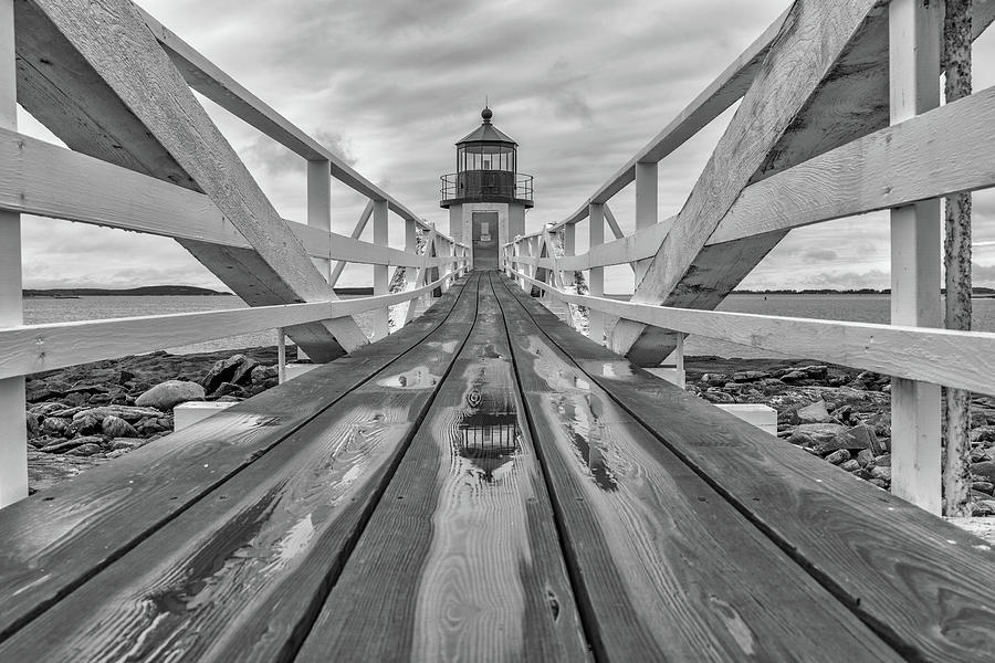 Forrest Gump Photograph - Keepers Walkway at Marshall Point by Rick Berk