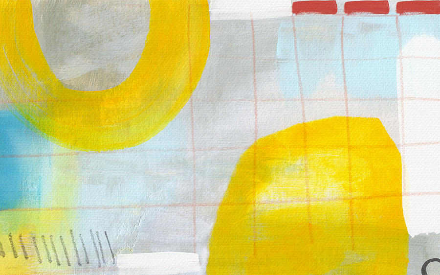 Keeping The Sun In- Abstract Art by Linda Woods Painting by Linda Woods