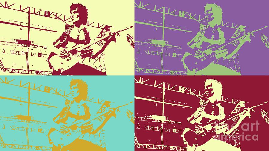 Keith Richards - Rolling Stones Pop Art # 2 Digital Art