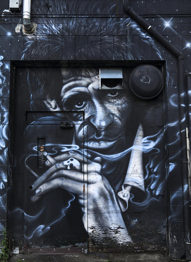 Keith Richards Graffiti Photograph by Theresa Tahara