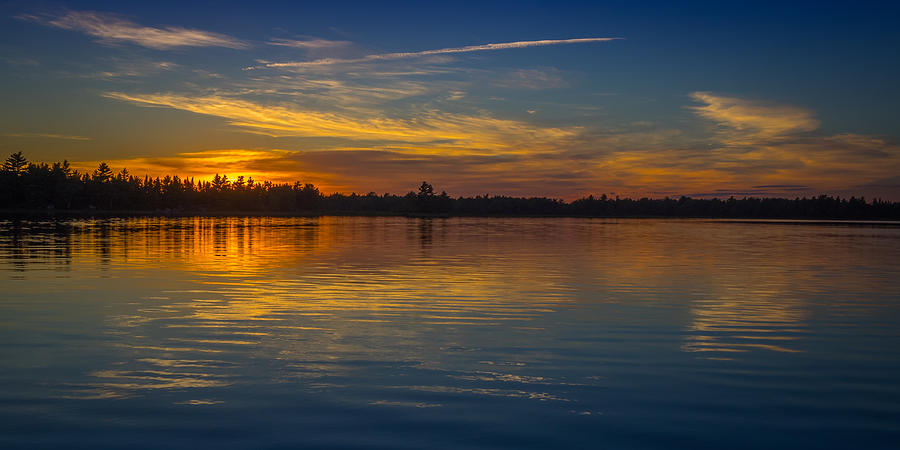 Kejimkujik Sunset Photograph by Mark Llewellyn