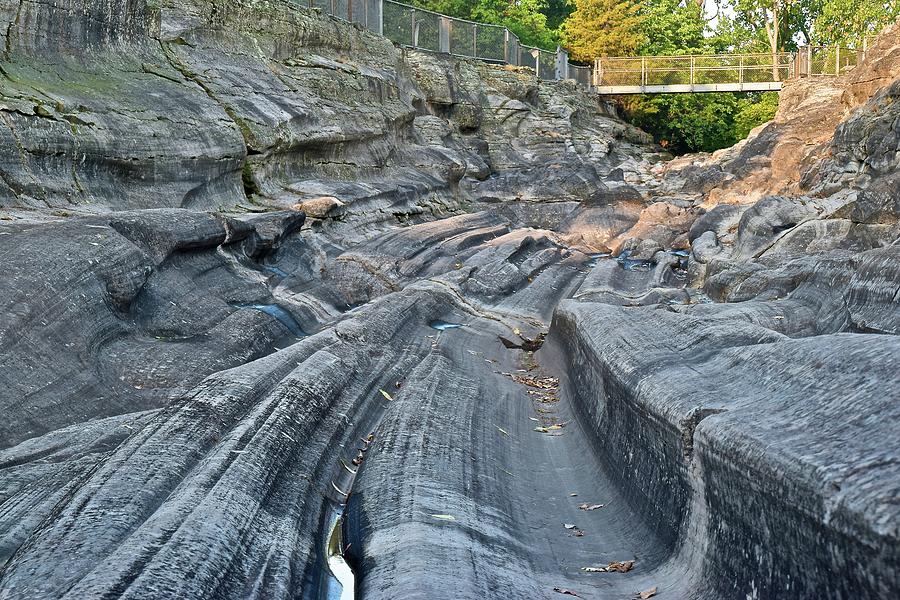 Kelleys Island Glacial Grooves Photograph by Frozen in Time Fine Art Photography