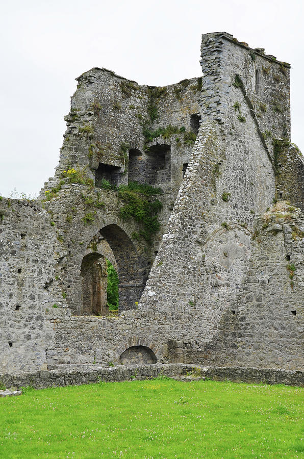 Kells Priory Ireland Tower House Ruins County Kilkenny Photograph by Shawn OBrien