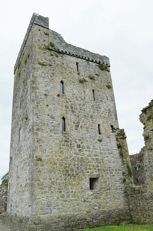Kells Priory Restored Medieval Irish Castle Tower House County Kilkenny Ireland Photograph by Shawn OBrien