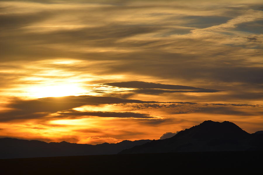 Kelso Mountains Sunset Photograph by Kyle Hanson