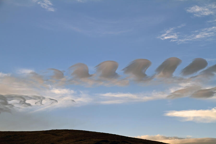 Kelvin Helmholtz Clouds Photograph by Donna Kennedy