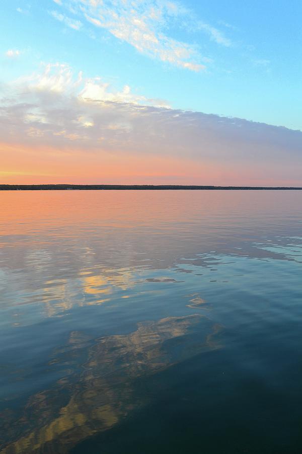 Kempenfelt Bay At Sunset  Photograph by Lyle Crump
