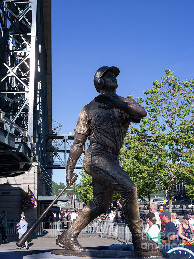 Ken Griffey Jr. Statue at T-Mobile Park in Seattle