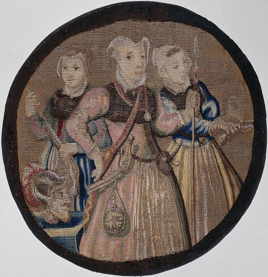 Textiles tapestry Kenau simonsdochter hasselaer and her companions Tapestry - Textile by Vintage Collectables