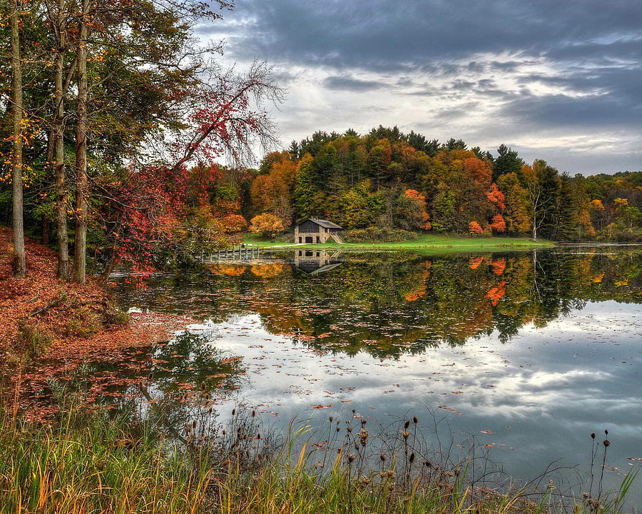 Kendall Lake Photograph by Jeff Burcher