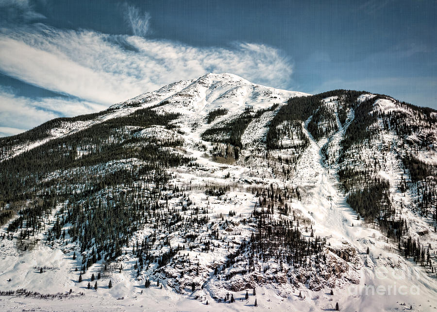 Kendall Mountain Winter Photograph by Janice Pariza