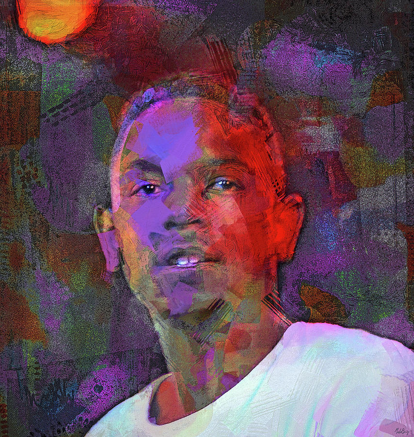 Kendrick Lamar Mixed Media by Mal Bray