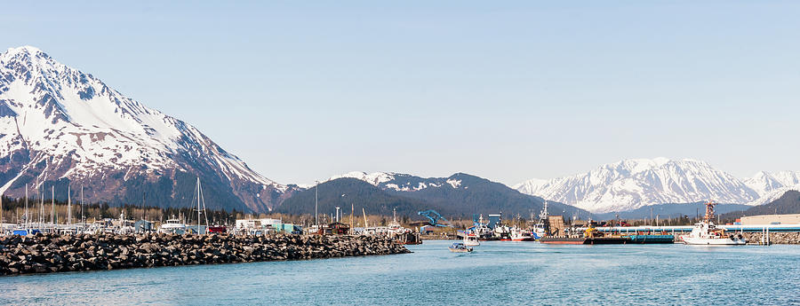  Seward Alaska Kenia Fjord Port Photograph by Charles McCleanon