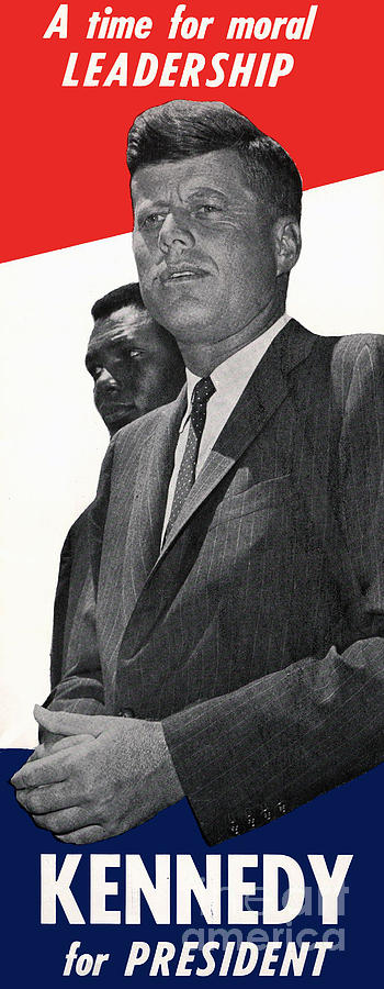 John F Kennedy Photograph - Kenndy for President by Jon Neidert