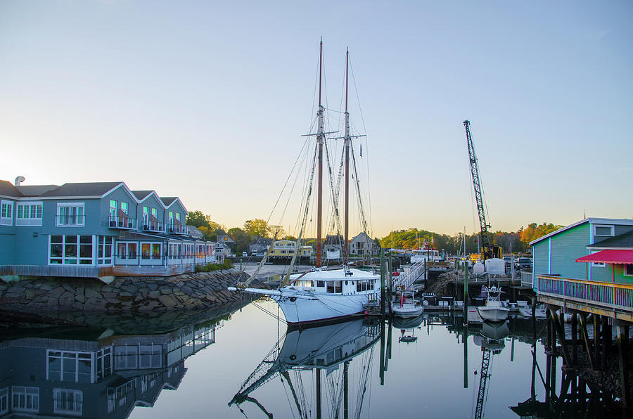 Kennebunk River - Kennebunkport Maine Photograph by Bill Cannon
