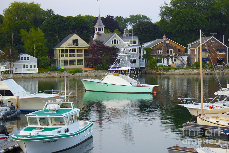 Kennebunkport Harbor Photograph by Alice Mainville