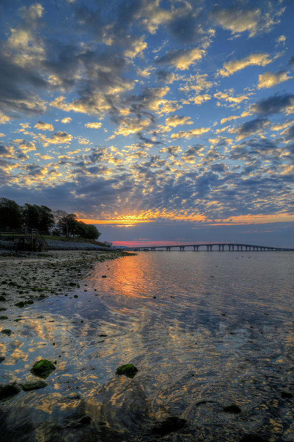 Kennedy Park Sunrise Photograph by John Loreaux