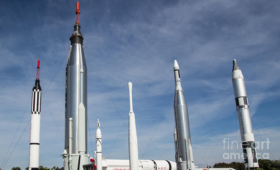 Kennedy Space Missiles Photograph by Suzanne Luft