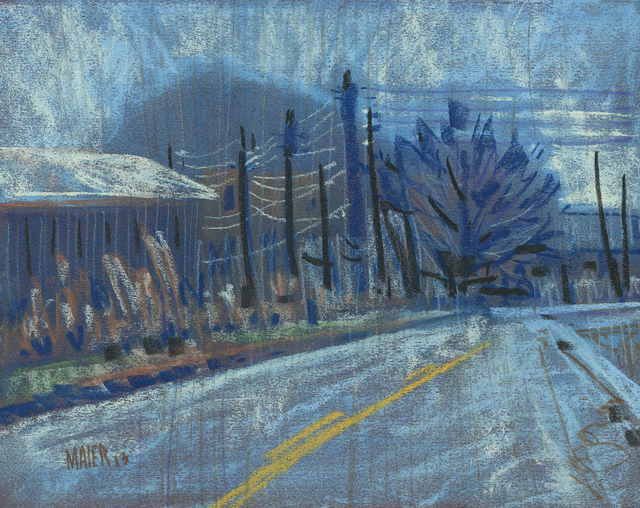 Kennesaw View Painting by Donald Maier
