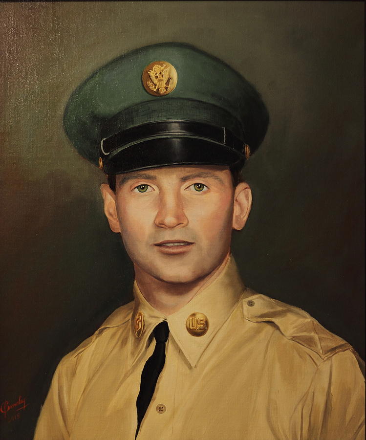 Military Painting - Kenneth Beasley by Glenn Beasley