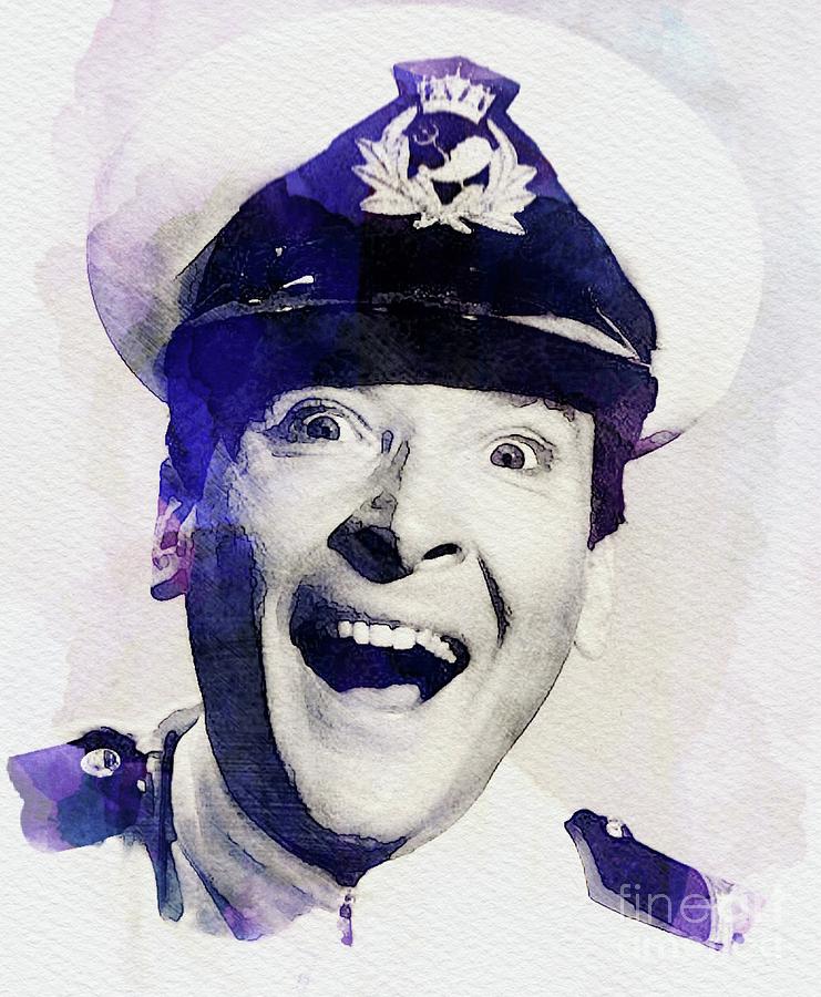 Hollywood Digital Art - Kenneth Williams, Carry On Actor by Esoterica Art Agency