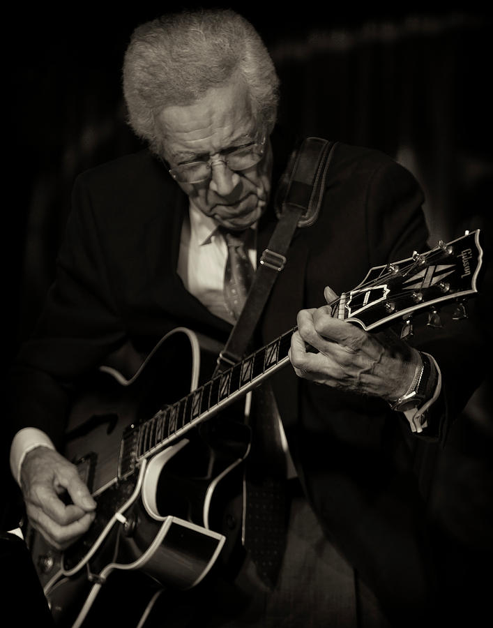 Kenny Burrell 3 Photograph by Christopher Cutter