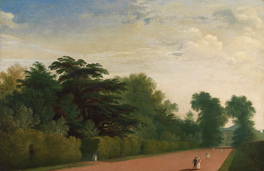 John Martin Painting - Kensington Gardens #2 by John Martin