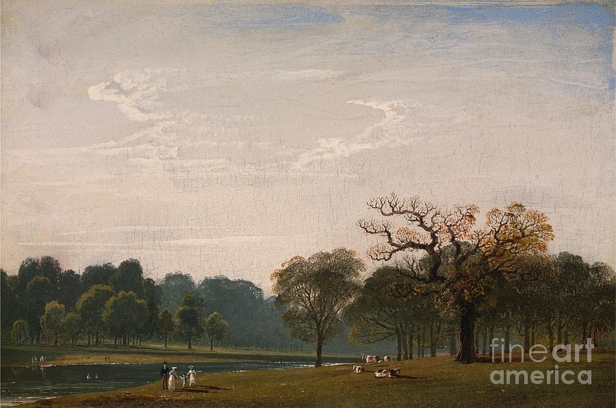 Kensington Gardens Painting by MotionAge Designs