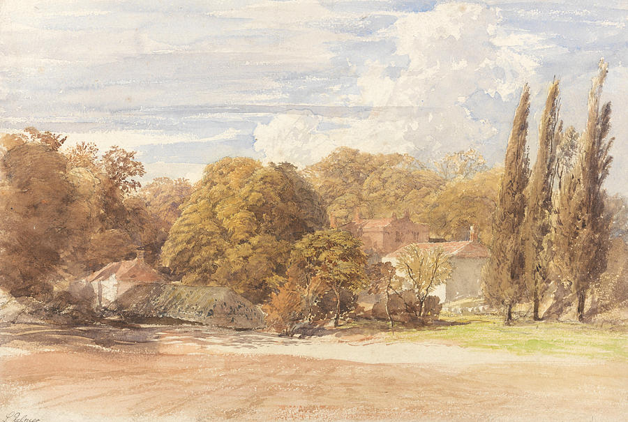 Kensington Gardens Painting by Samuel Palmer