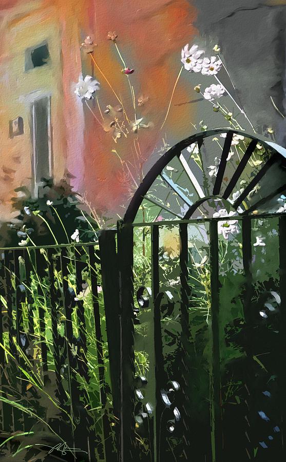 Impressionism Painting - Kensington Market Gate by Bob Salo