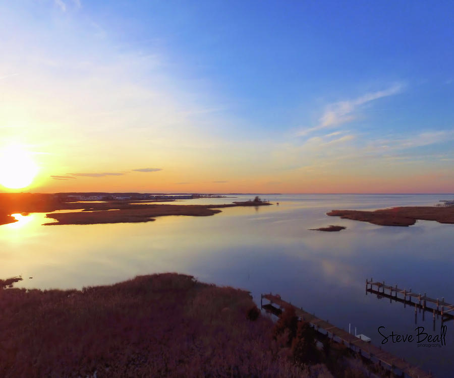 Kent Narrows Sunset 2 Photograph by Steve Beall - Fine Art America